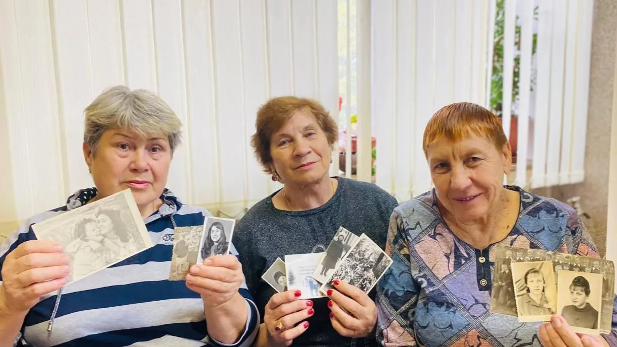 Каширские долголеты оживили старые фотографии