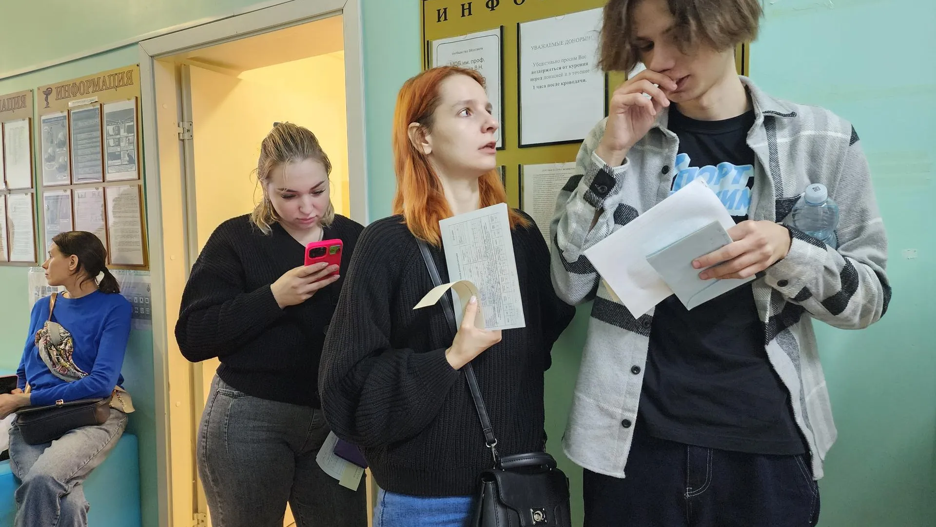 В Пушкино жители сдают кровь для жертв теракта
