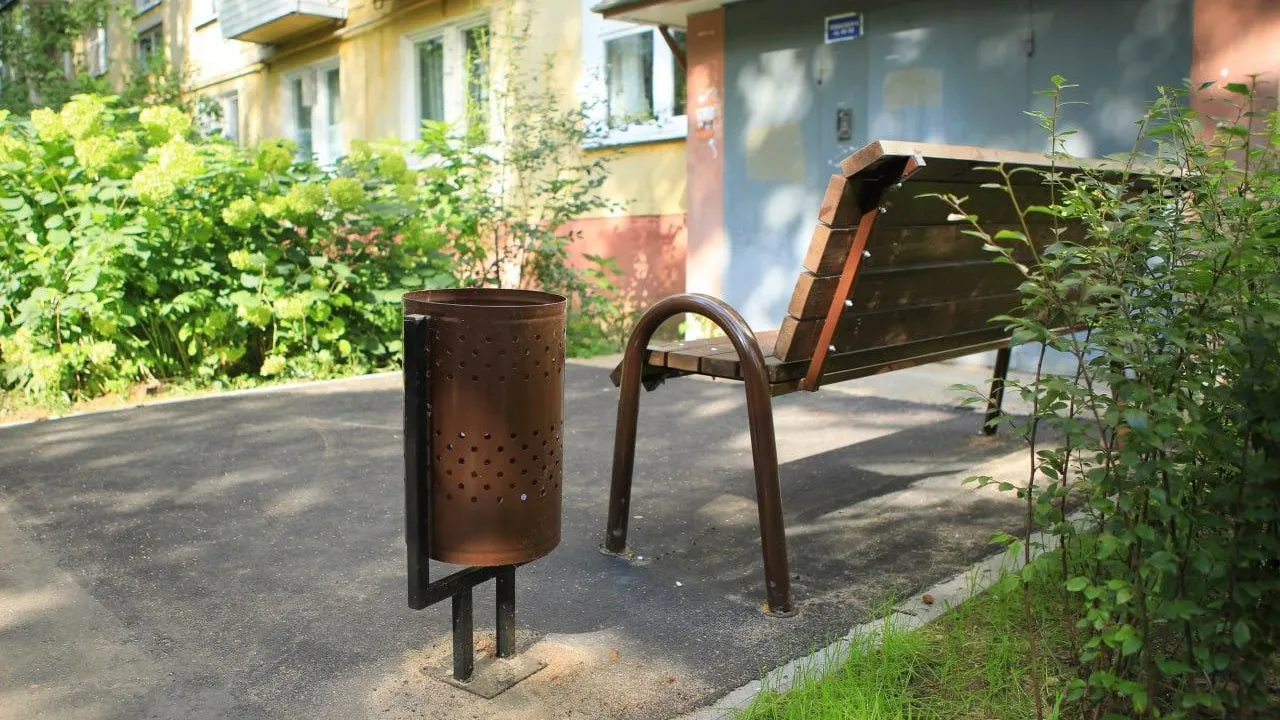 В Королеве завершили благоустройство дворовых территорий