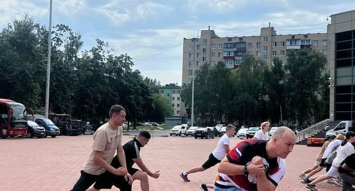Открытая тренировка с чемпионом по боксу прошла в Балашихе
