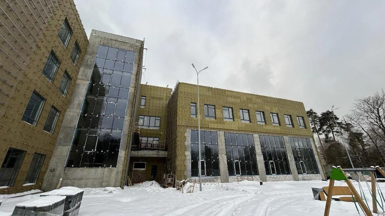 Новую школу в поселке Красково Люберец откроют 1 сентября 2024 г