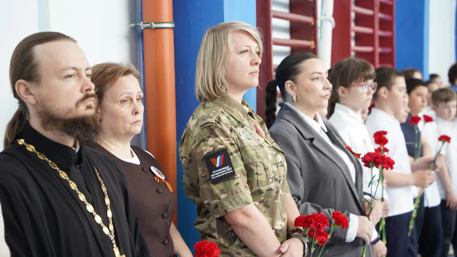 В школе Шатуры открыли Парту Героя в честь бойца СВО Виталия Юлина