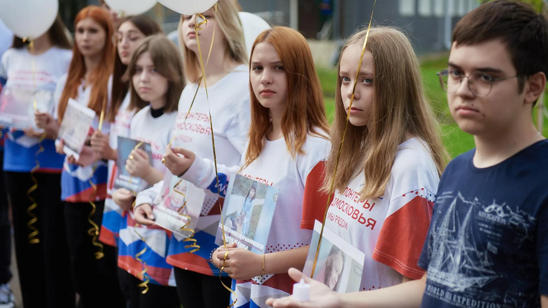 В Химках провели акцию в память о детях Донбасса