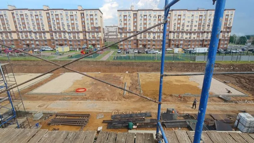 Благоустройство территории нового детсада стартовало в Ленинском округе
