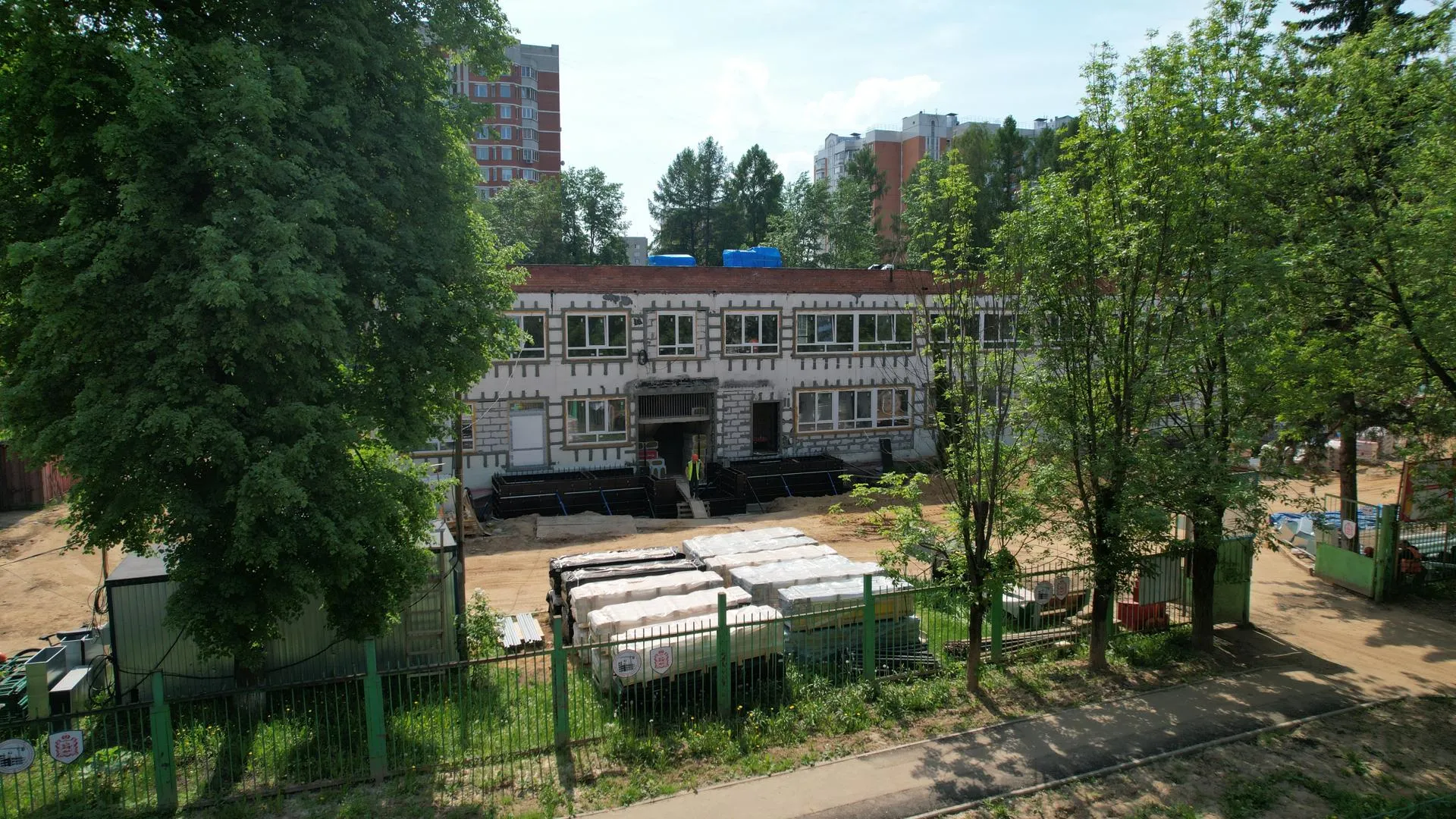 Детский сад школы № 12 в Подольске капитально отремонтируют до конца года