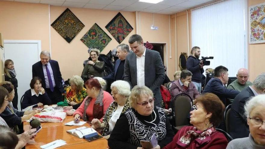 Глава Павловского Посада встретился с ветеранским активом