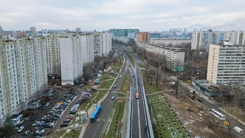 В Москве открыли путепровод через пути МЦД-1 в районе станции Бескудниково