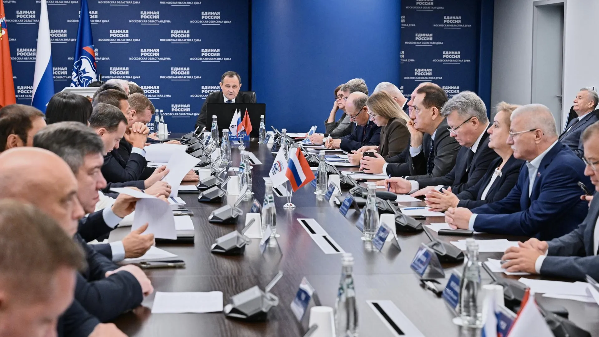 В Мособлдуме подвели итоги работы фракции «Единая Россия» за октябрь
