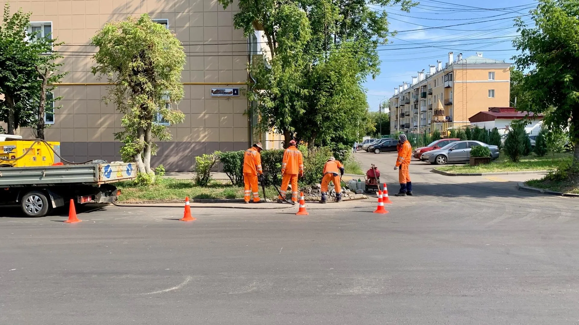 Страница «Отдел в микрорайоне "Климовск"» во «Вконтакте»