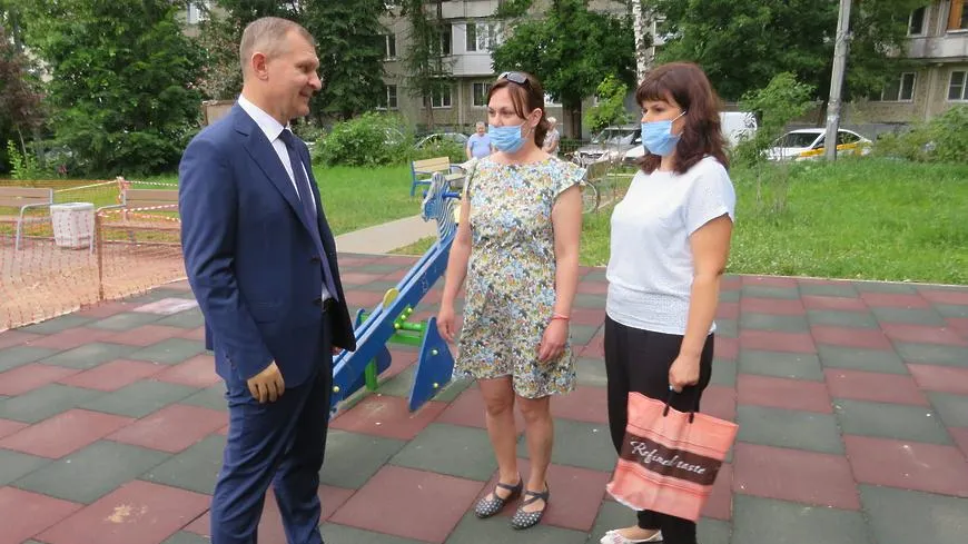 Детскую площадку благоустроят в Мытищах по просьбам жителей