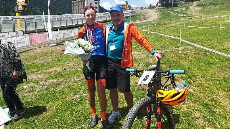 Подмосковная спортсменка завоевала серебро на чемпионате России по маунтинбайку