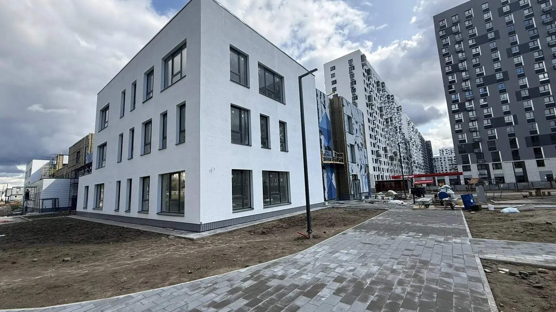 Детский сад на 450 мест достроят в Мытищах в IV квартале 2026 года