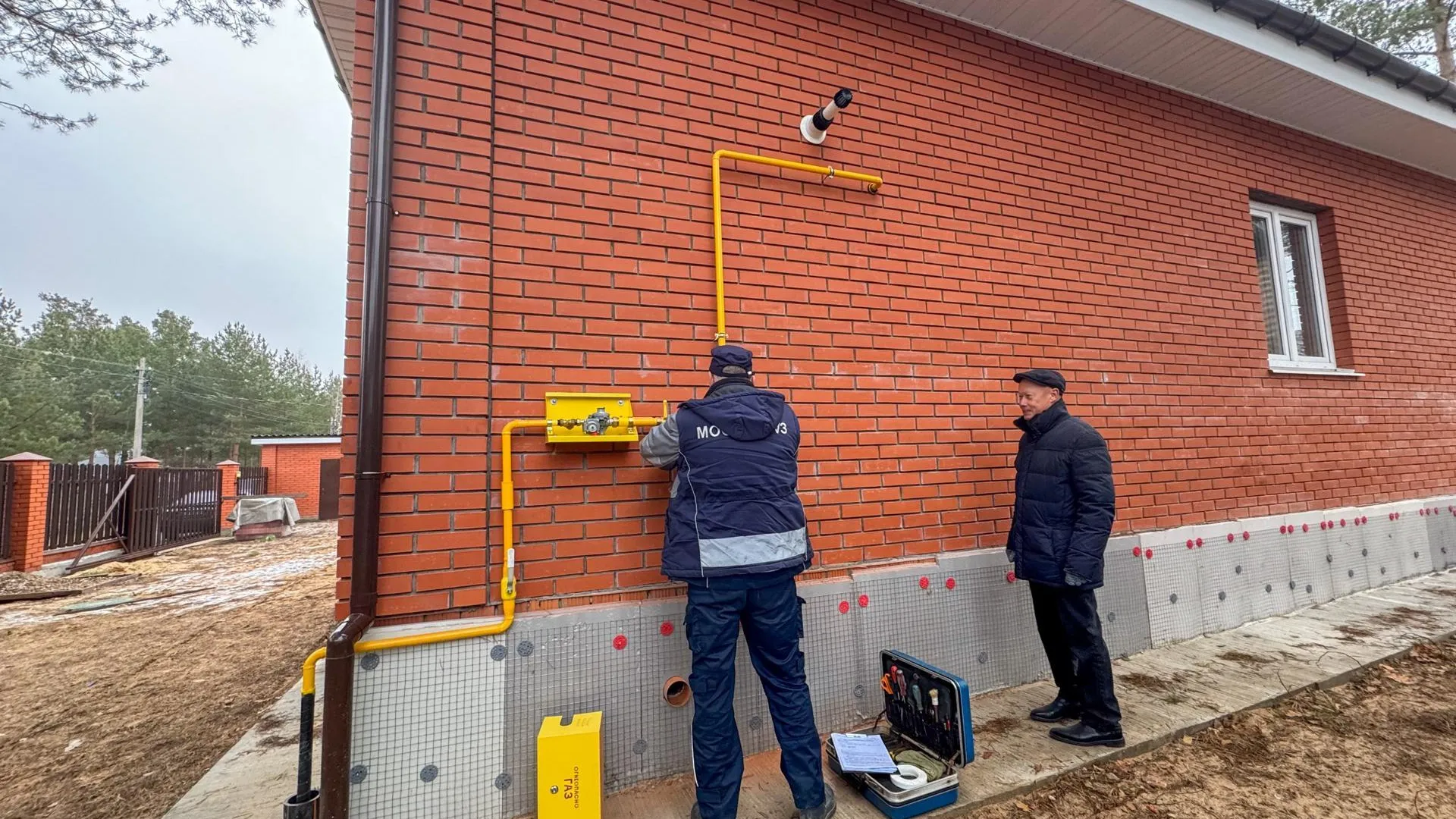 В Коломне продолжается газификация по президентской программе