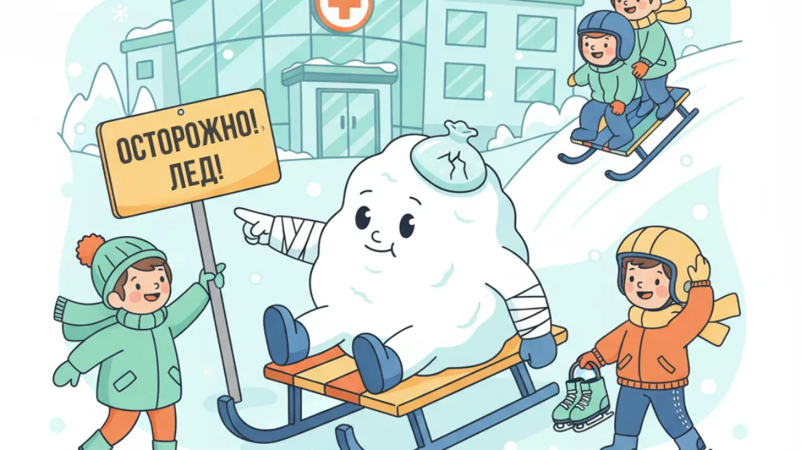 Главный детский травматолог Подмосковья рассказал, как избежать травм зимой