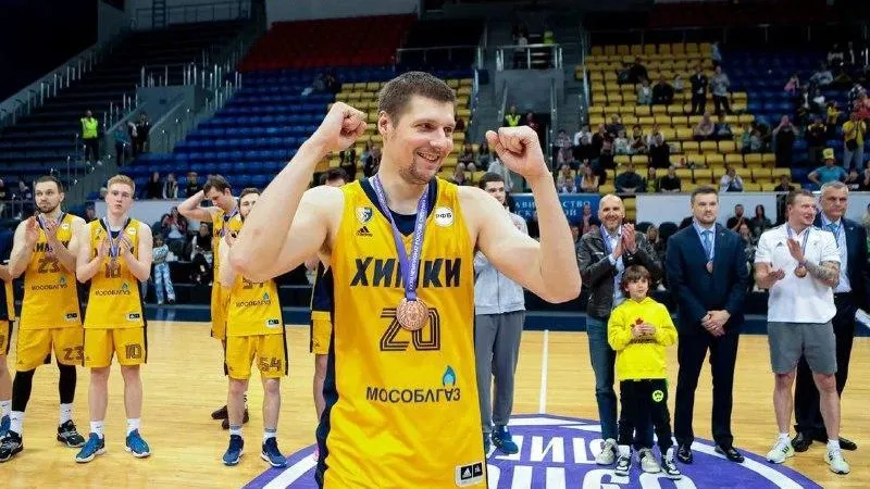 Баскетбольный клуб «Химки» стал бронзовым призером чемпионата РФ