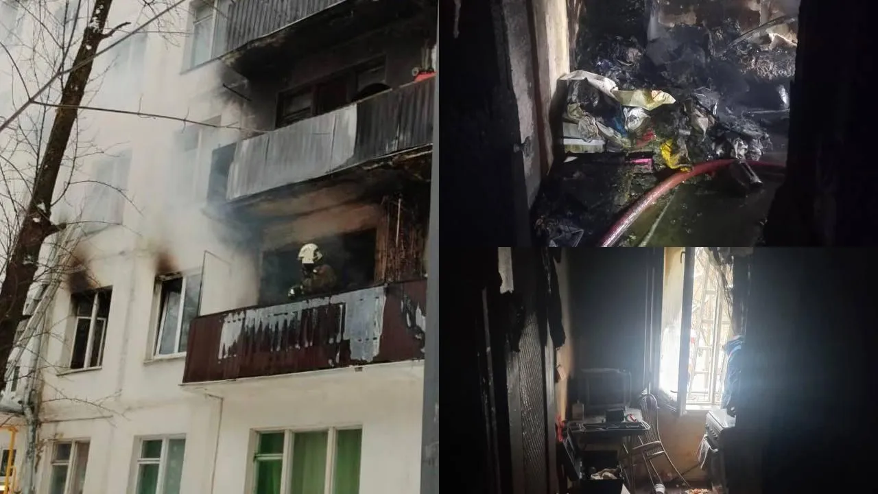 Пожар в квартире в московском районе Зюзино унес жизни 2 человек