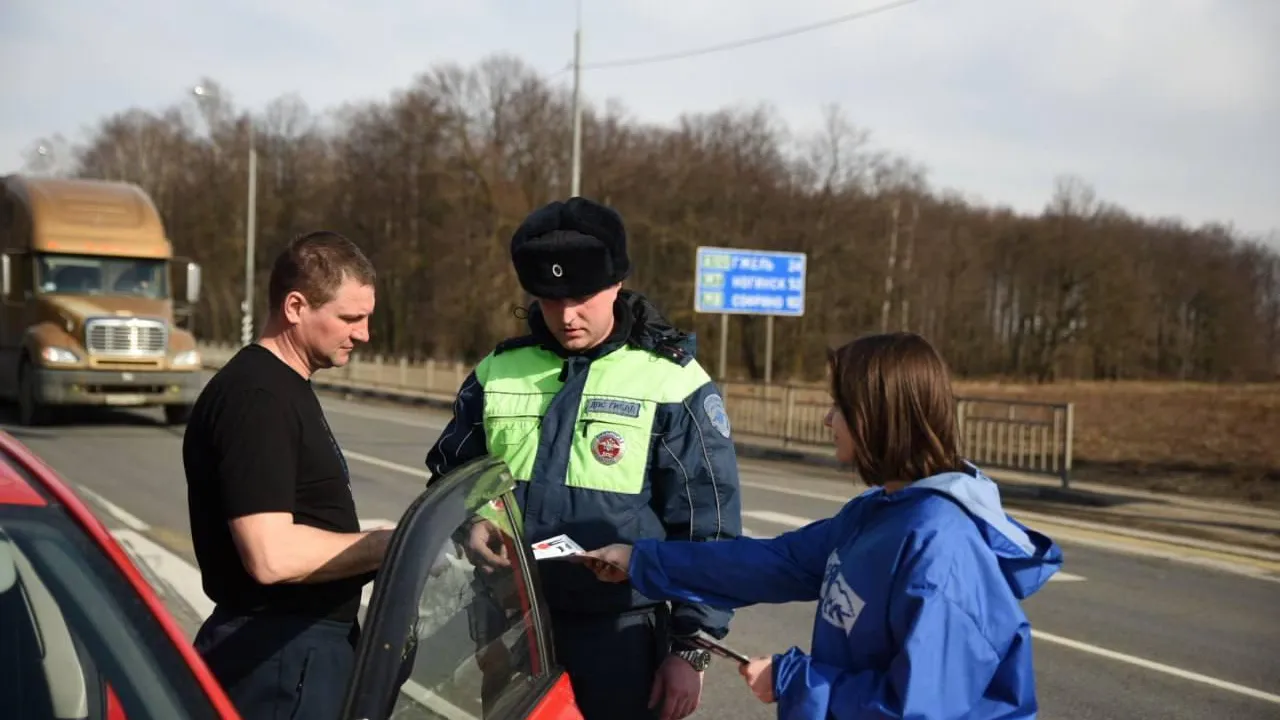 Дежурства по соблюдению ПДД прошли в 430 людных местах Подмосковья в выходные