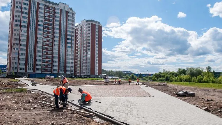 Прогулочный бульвар появится на Речной улице в Балашихе