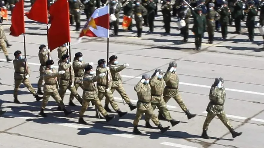 Военнослужащие дивизии имени Дзержинского в Балашихе готовятся к параду Победы