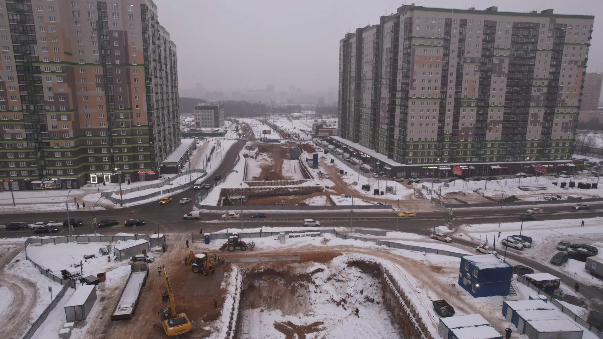 В Путилкове Красногорска приступили к строительству подземного пешеходного перехода