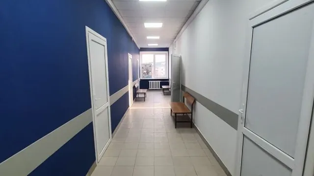 Капремонт поликлиники в поселке Малаховка Люберец завершат к 18 ноября
