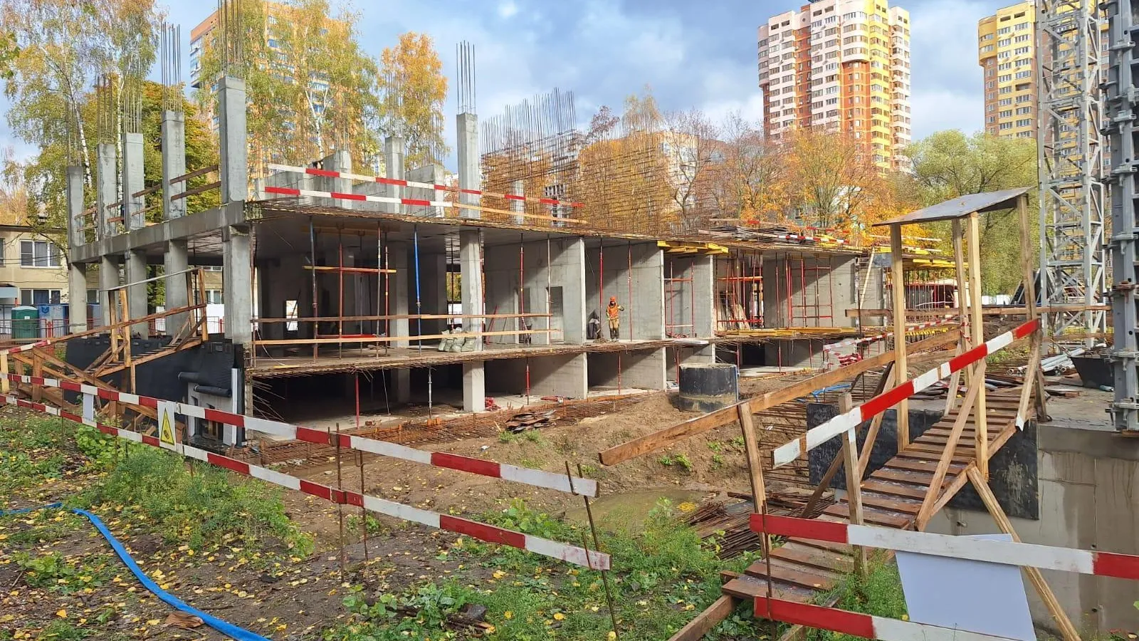 В Реутове строят новый корпус школы № 4