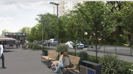В Балашихе активно ведутся работы по улучшению территорий в районе станции Кучино МЦД‑4