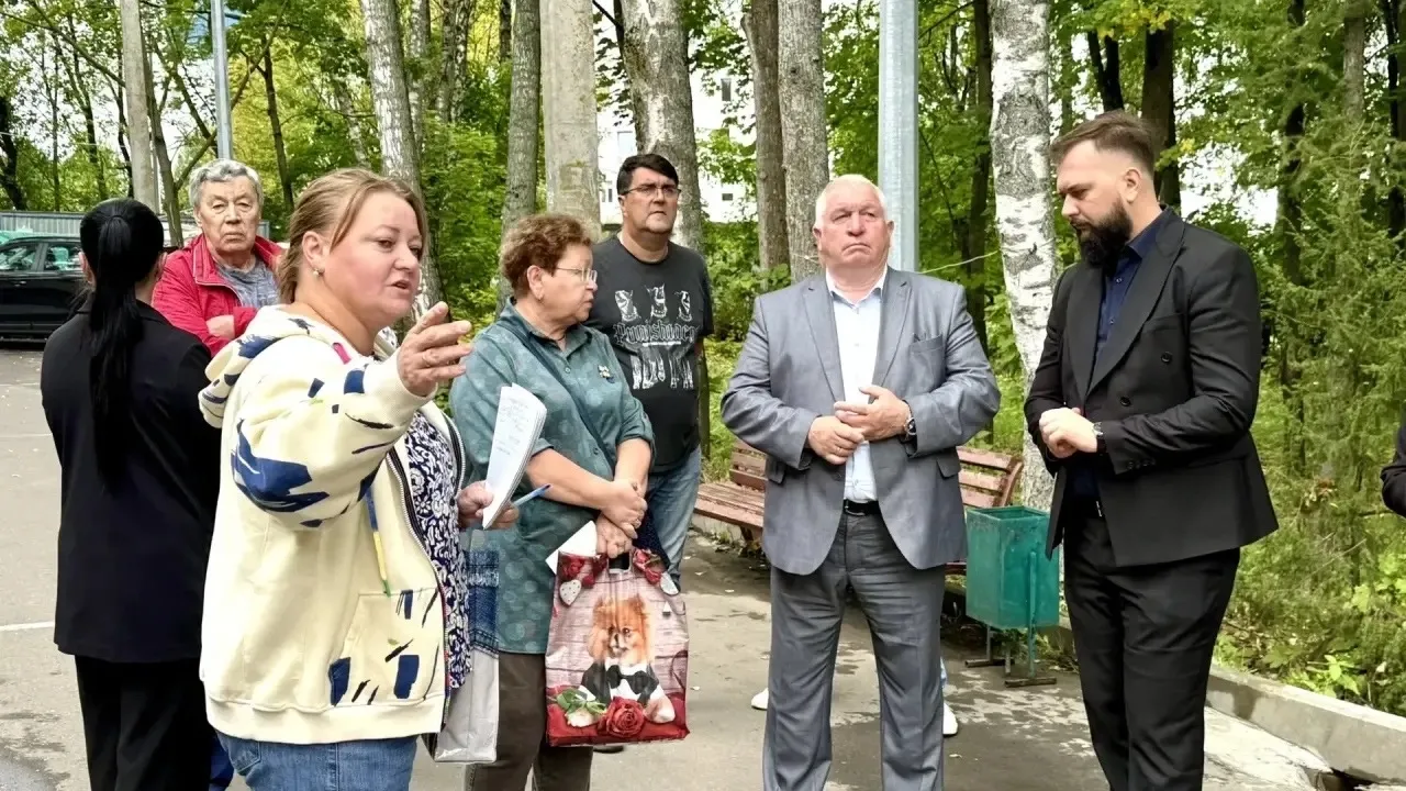 В Наро-Фоминске обсудили ремонт дома на улице Калинина