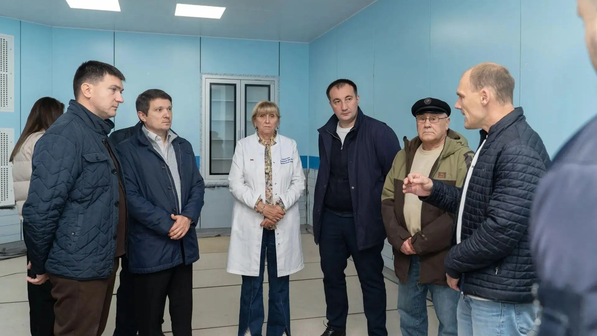 В Жуковском продолжают капремонт городской больницы