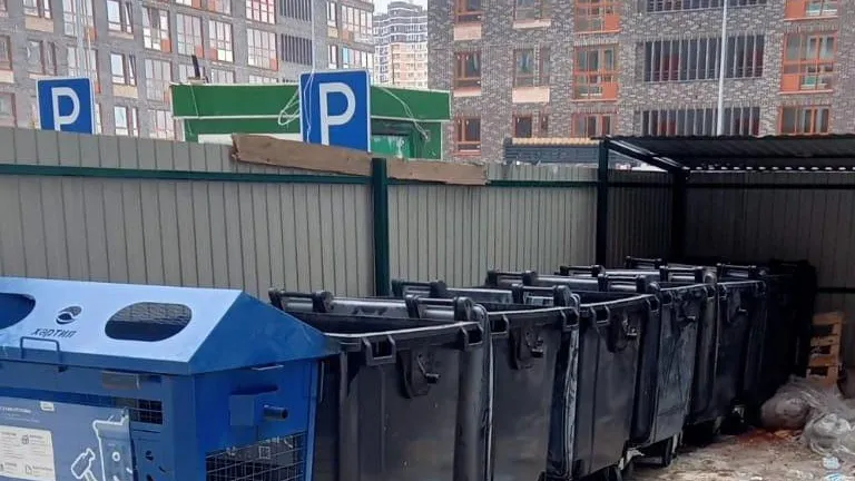 В Балашихе появились новые контейнерные площадки