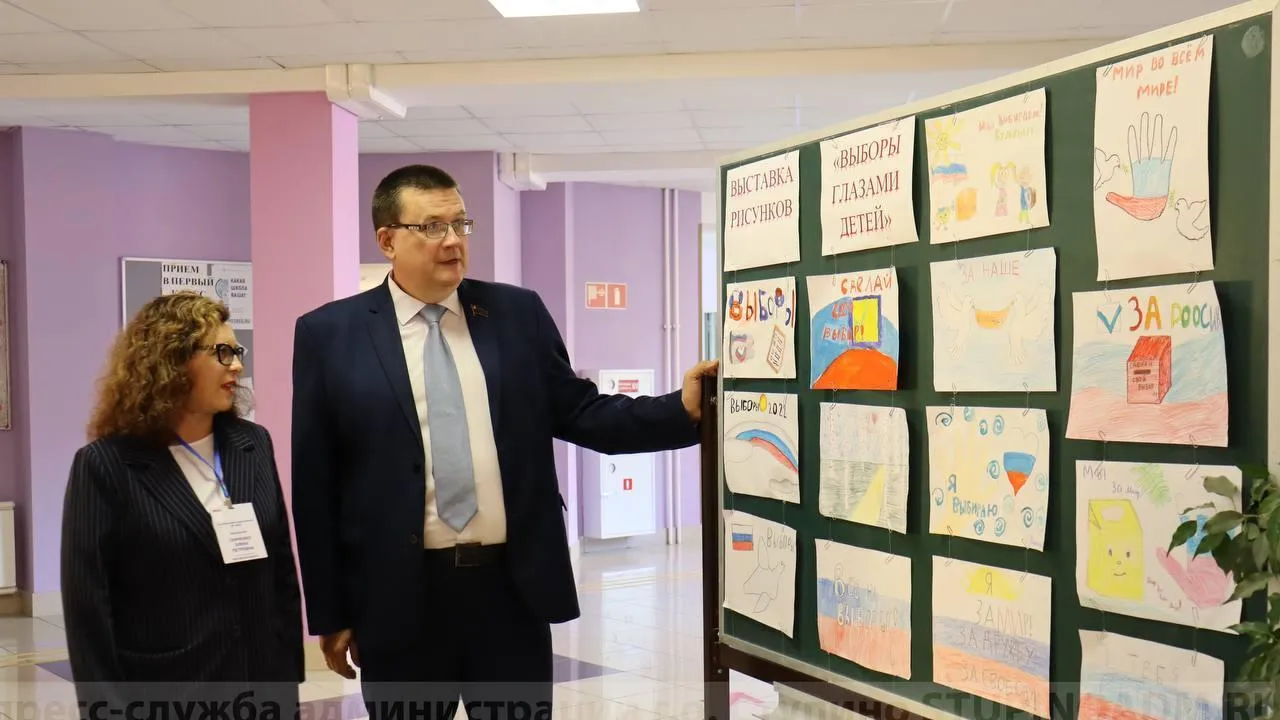Избирательные участки Ступина посетил депутат Мособлдумы