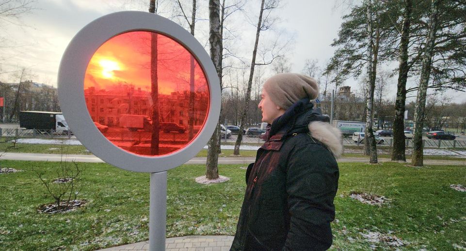 Благоустройство Яблоневого сквера в Красногорске близится к завершению