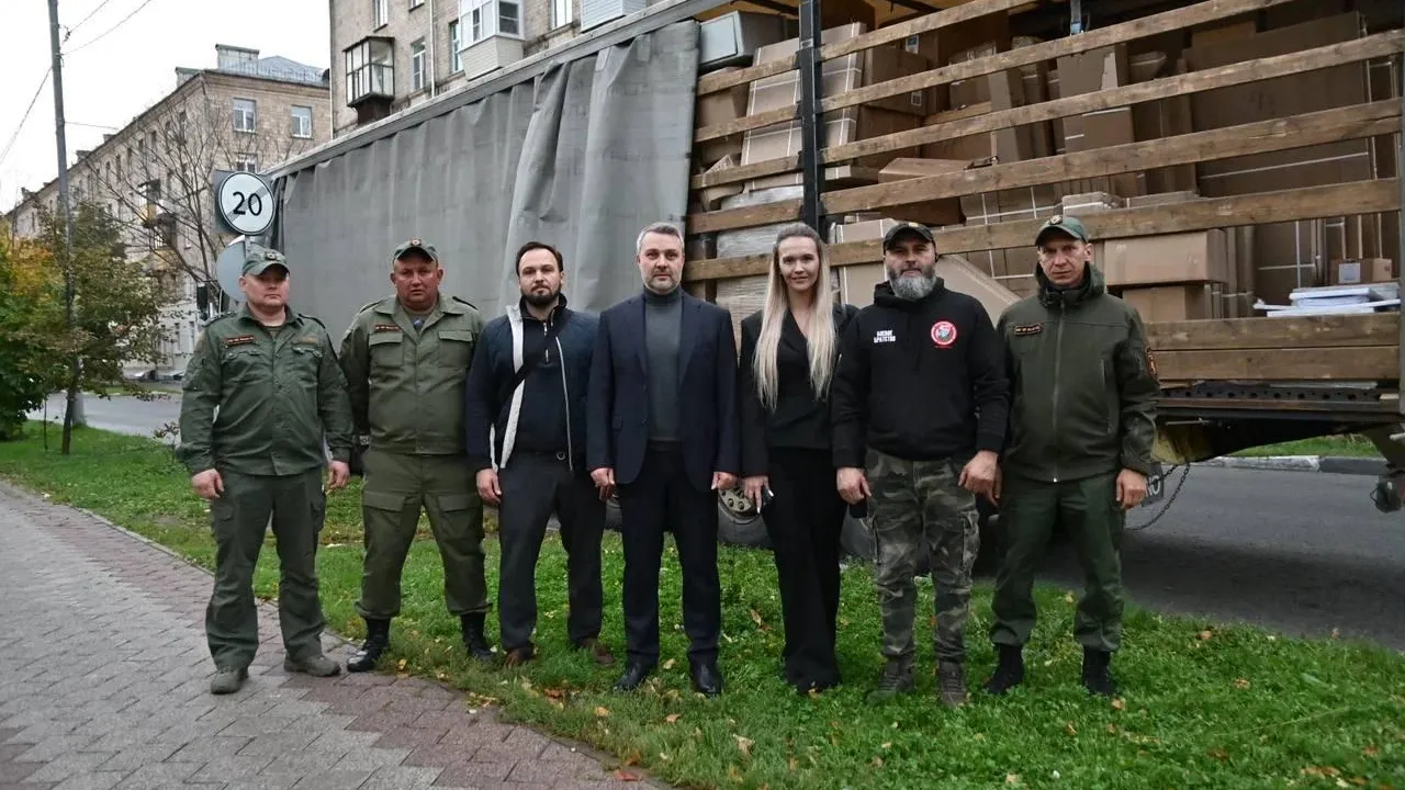 Из Балашихи отправили более 20 тонн помощи в ДНР и ЛНР