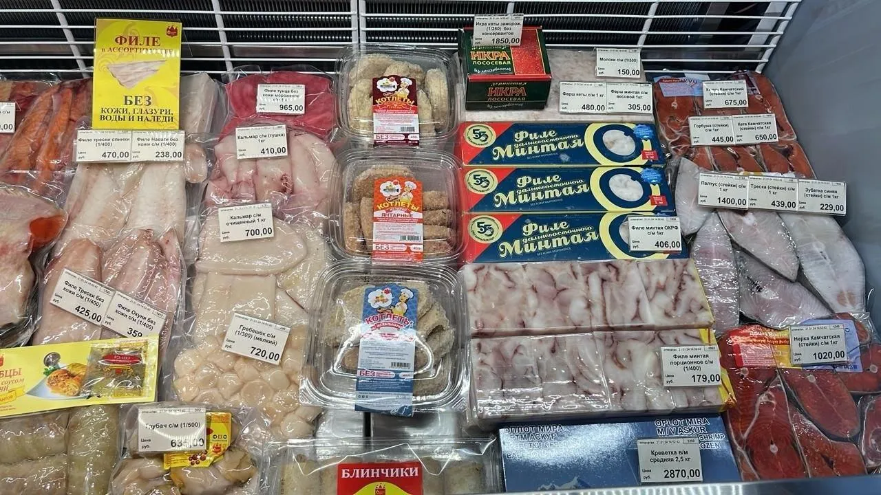Новый магазин морепродуктов открылся в подмосковном Одинцове