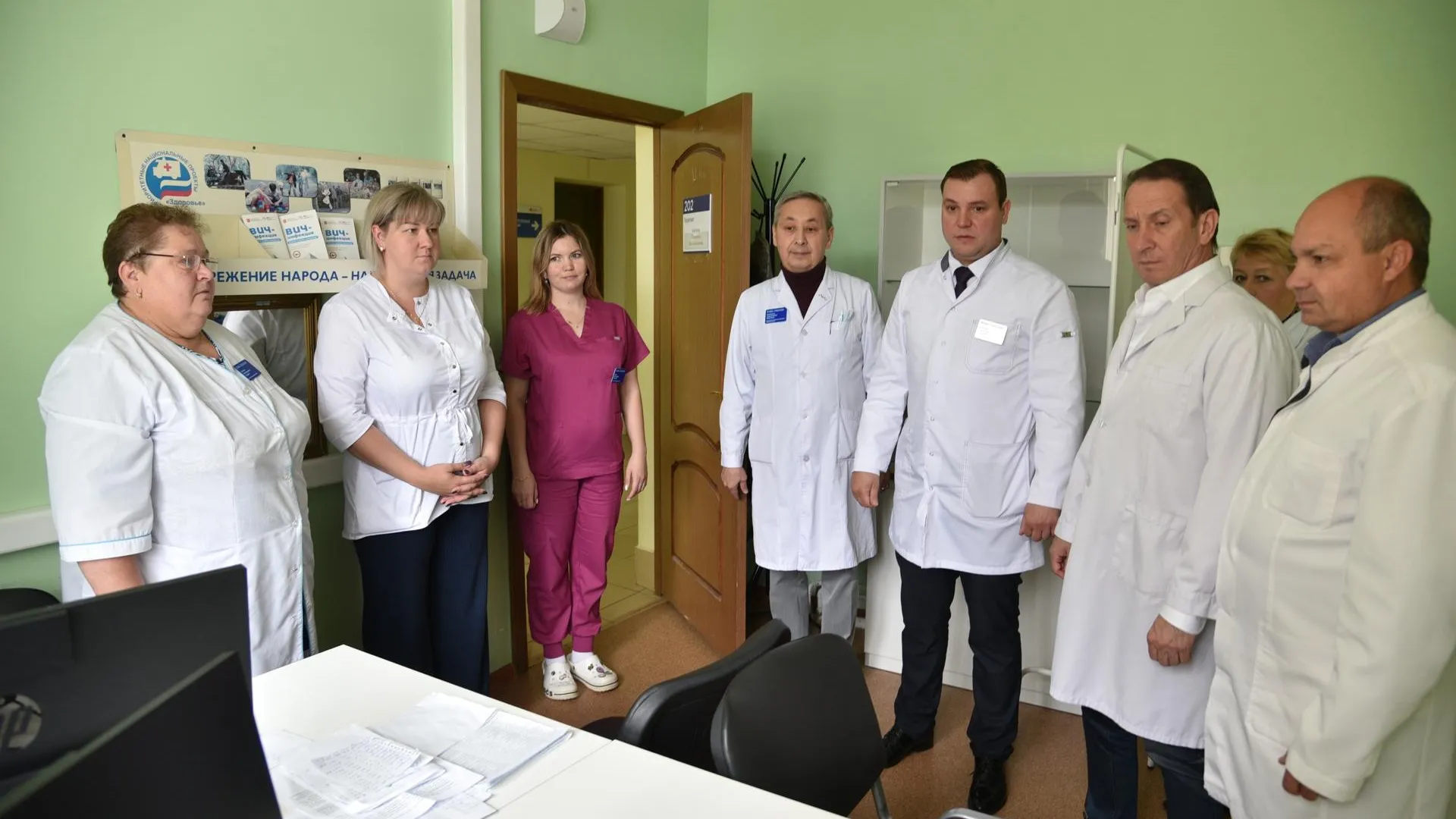 В Лотошинской больнице обновляют материальную базу