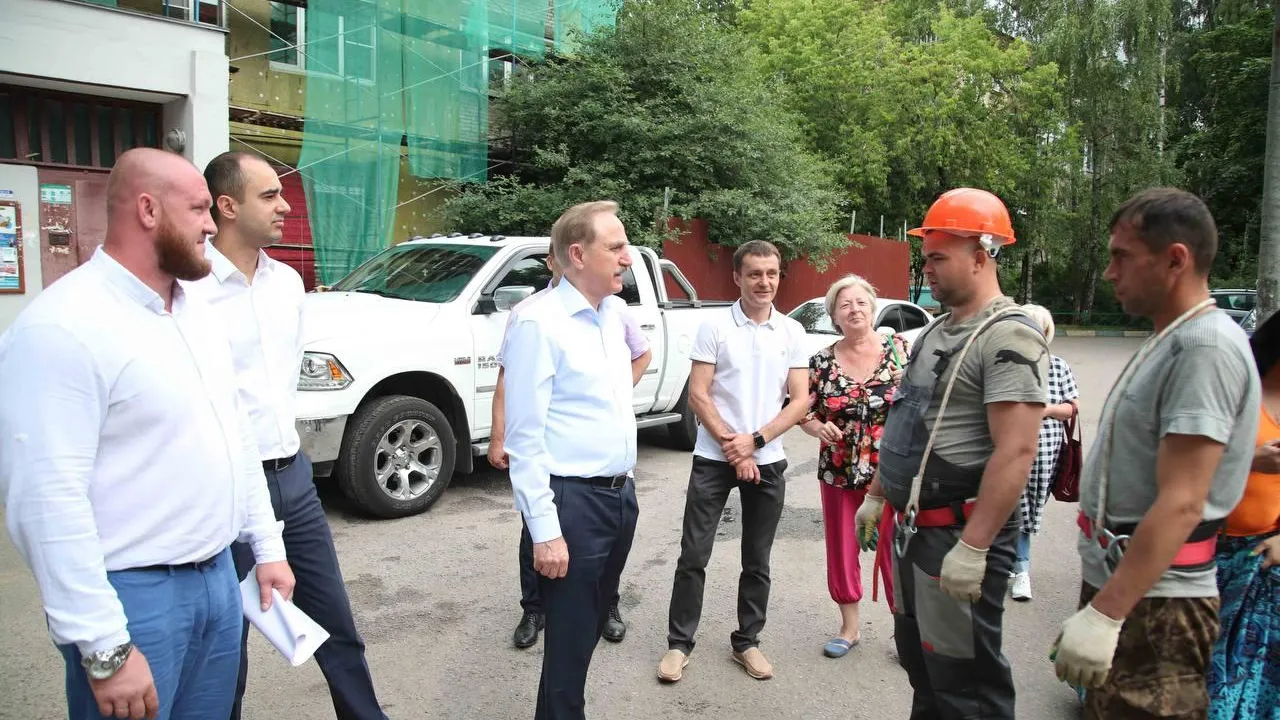 Капремонт многоквартирного дома на улице 8 Марта в Люберцах выполнен на 15%