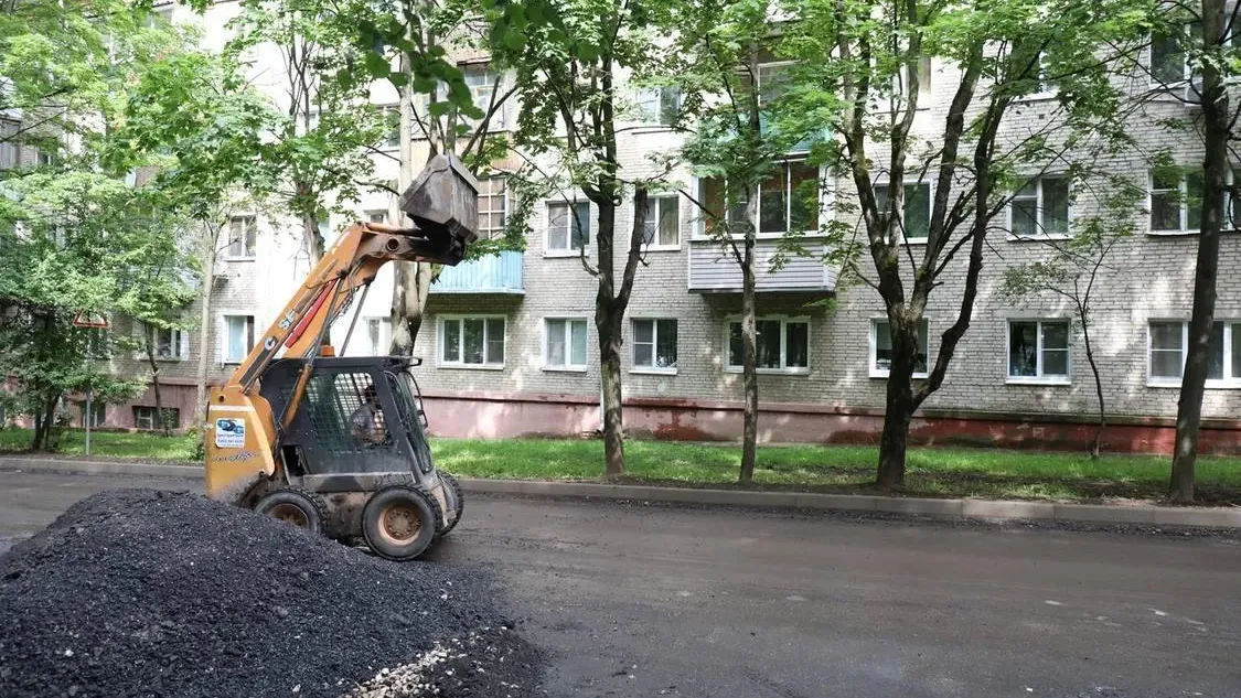 В Чехове продолжается активный ремонт муниципальных дорог