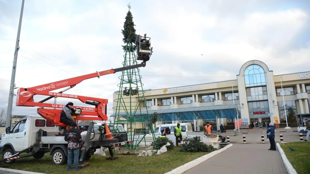 Более 50 новогодних елей установят в Коломне