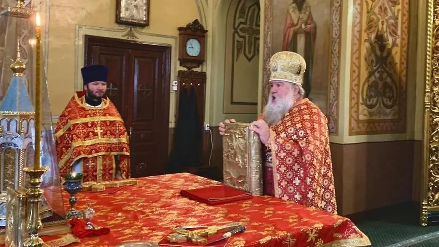 Молебен в День Крещения Руси провели в Троицком соборе Подольска