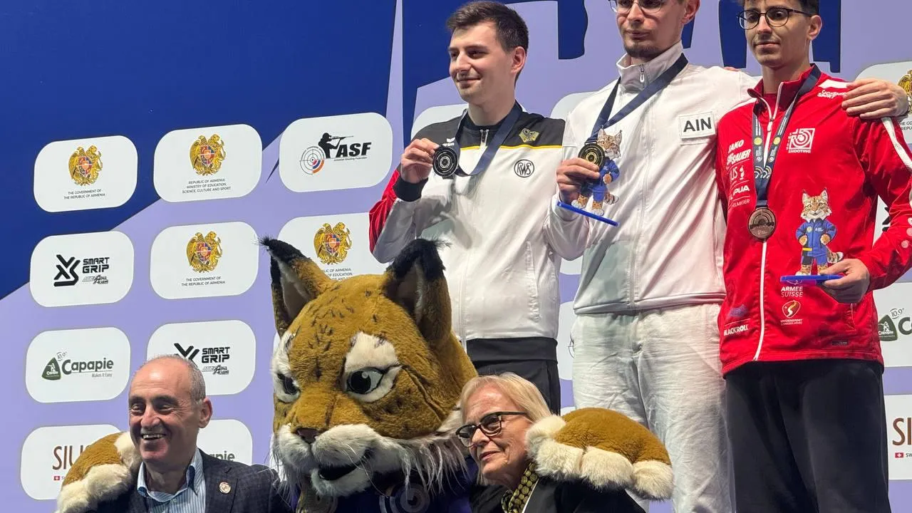 Стрелок из Подмосковья Аристархов выиграл чемпионат Европы