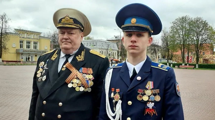 Школьнику Подольска Никите Садовичу вручили медаль «Юный патриот России»