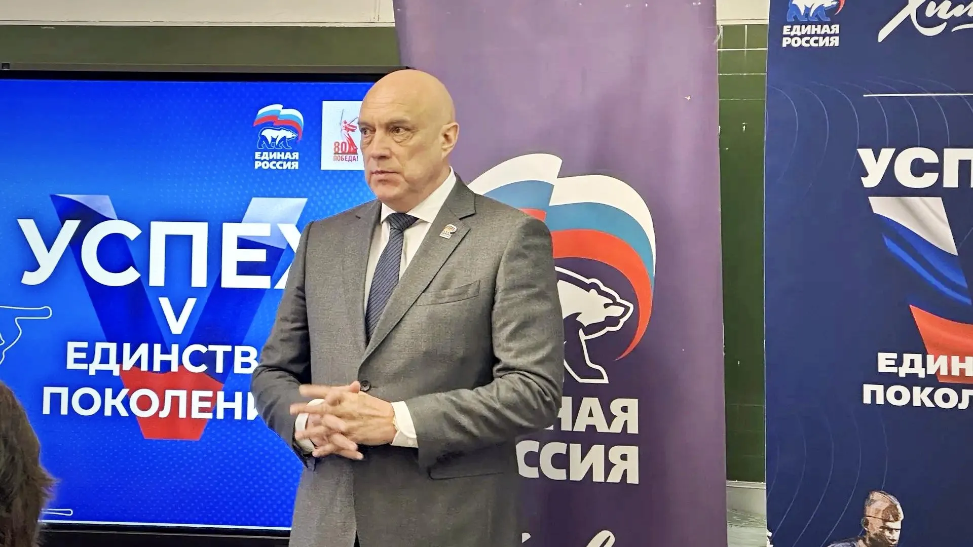 В Химках провели урок мужества к дню рождения Толбухина