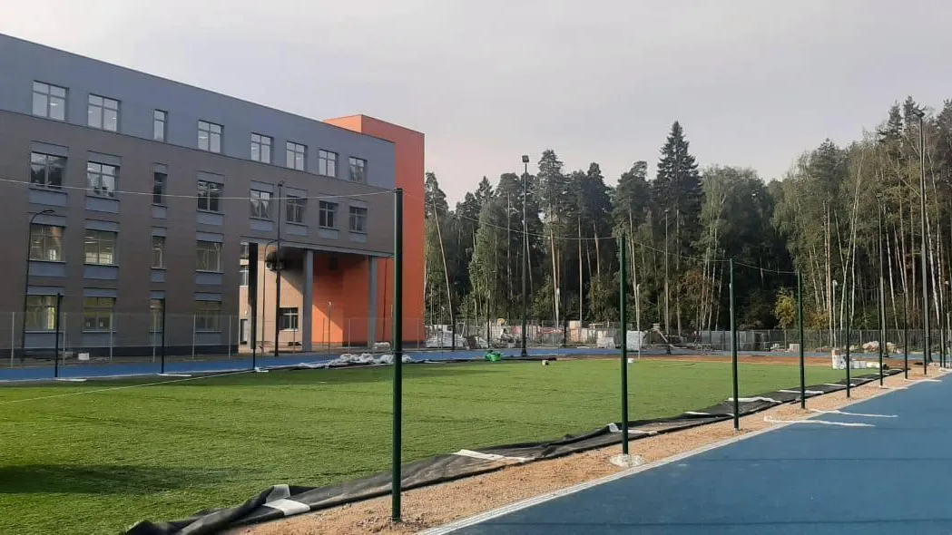 Стройготовность нового корпуса Центра образования № 5 в Ногинске составляет 90%