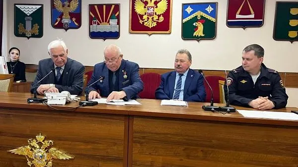 Совет ветеранов МВД Люберец отчитался о проделанной работе за год