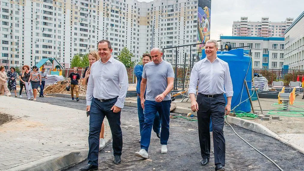 Строительство садика на 400 малышей в Новой Трехгорке – на завершающей стадии