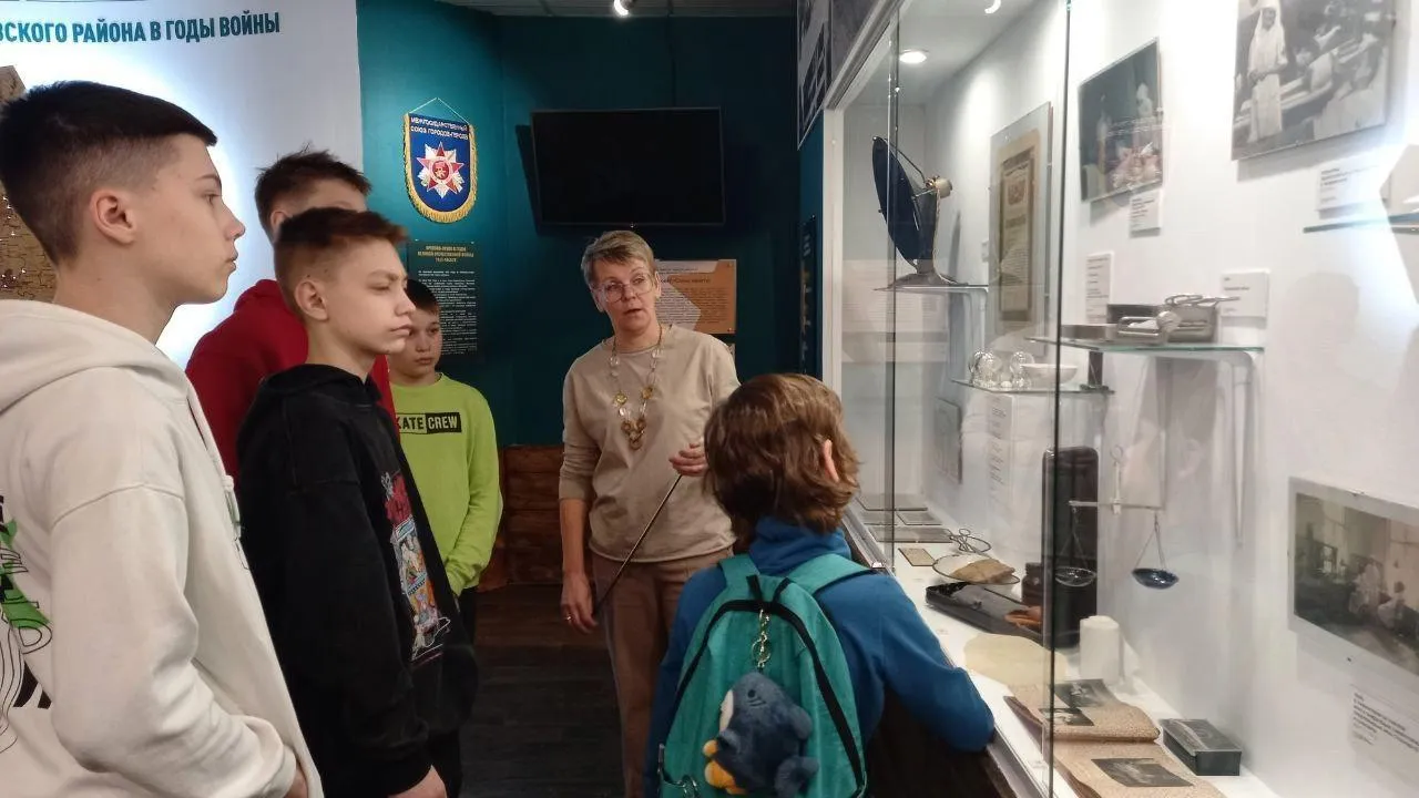 Школьники Орехово-Зуева узнали о трудовом подвиге города в годы ВОВ