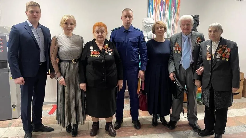 Представитель прокуратуры Электростали встретился с блокадниками Ленинграда