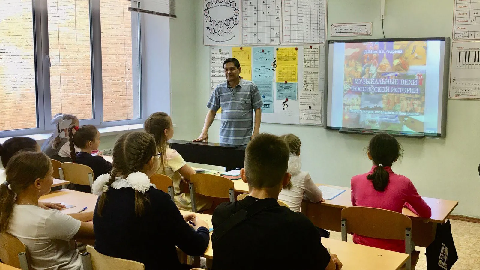 Открытые уроки провели в ДШИ им. Андреева в Котельниках