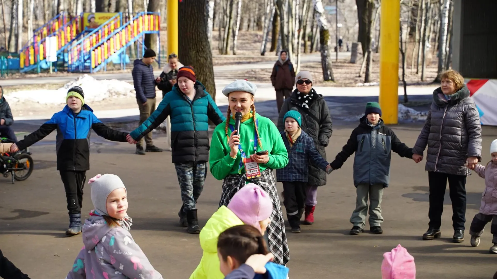 В парках Химок отпраздновали Международный женский день