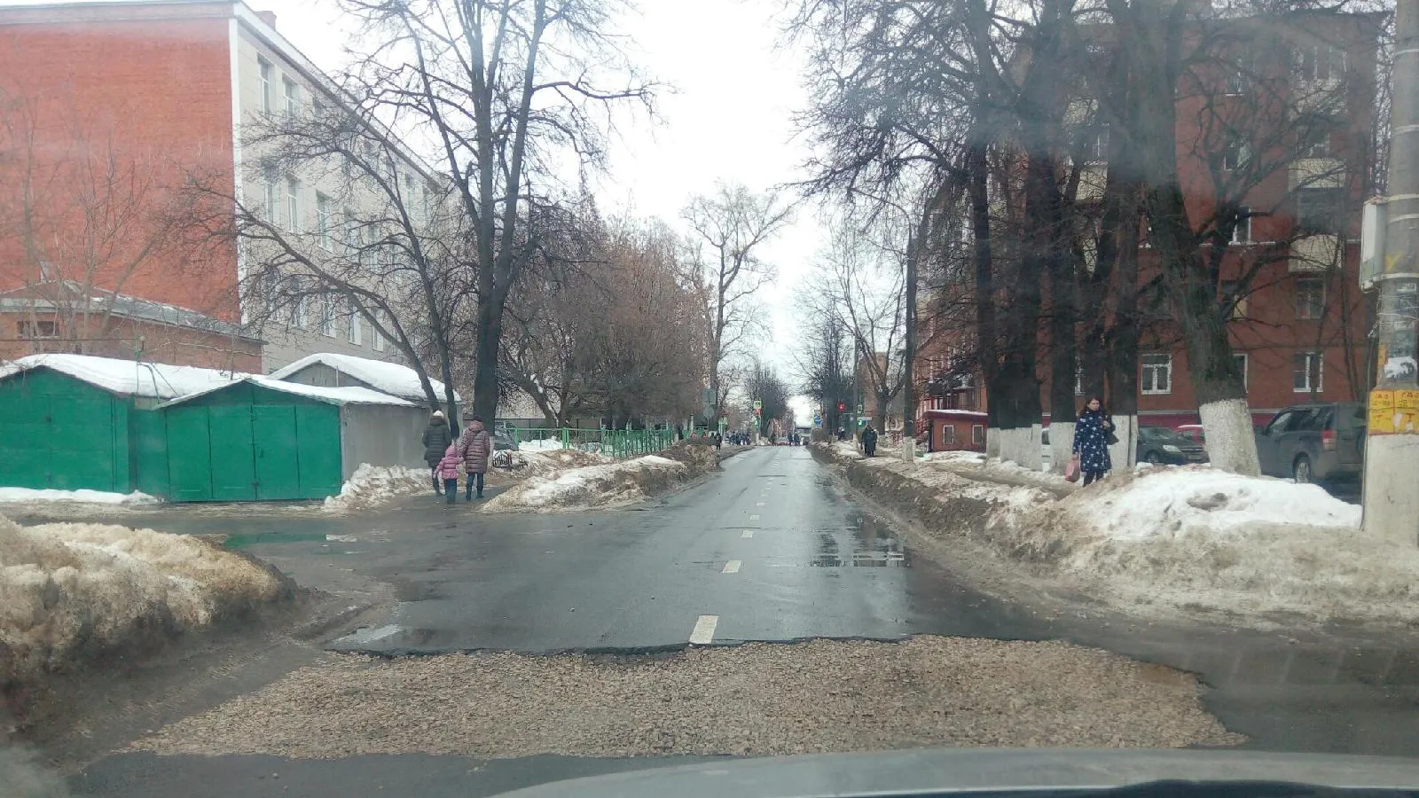 В Подольске «Водоканал» отремонтировал поврежденную из‑за ремонтных работ дорогу